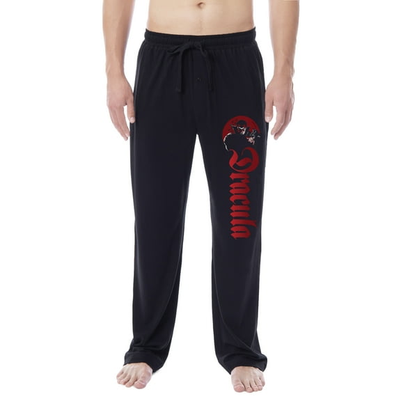 Universal Monsters Mens' Dracula Character Halloween Sleep Pajama Pants