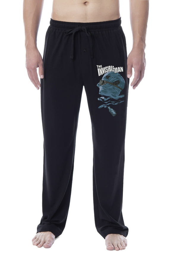 Universal Monsters Mens' The Invisible Man Halloween Sleep Pajama Pants