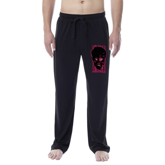 Universal Monsters Mens' The Wolfman Halloween Character Sleep Pajama Pants