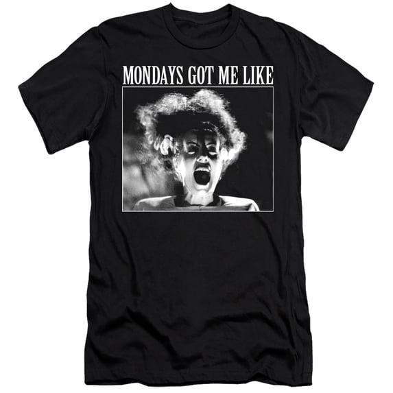 Universal Monsters - Monday Monster - Premium Slim Fit Short Sleeve Shirt - XX-Large