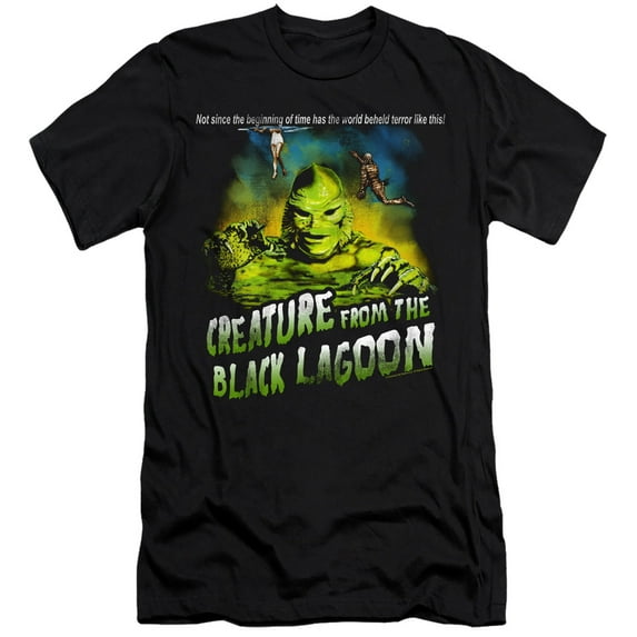 Universal Monsters Not Since The Beginning Premium S/S Adult 30/1 T-Shirt Black