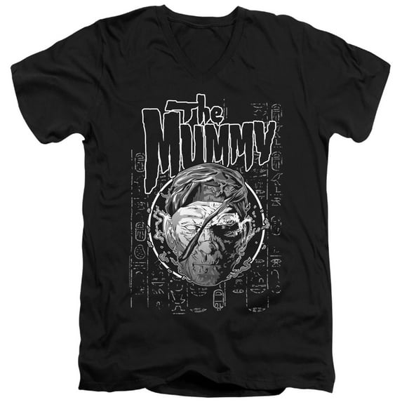 Universal Monsters - Rise - Slim Fit V Neck Shirt - Large