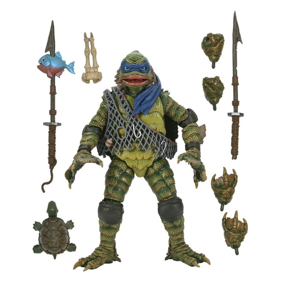 NECA Universal Monsters/Teenage Mutant Ninja Turtles - 7 Scale Action Figure Leonardo as the Creature