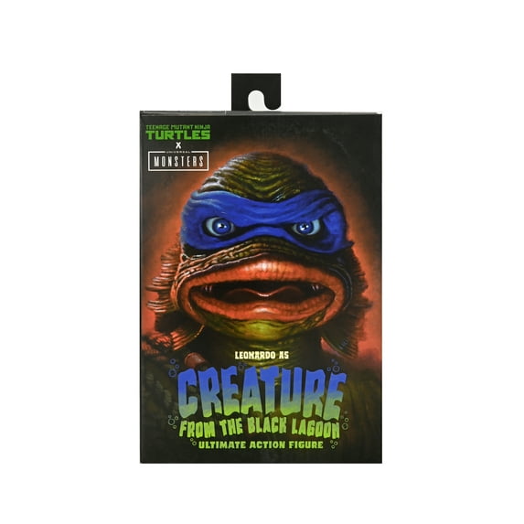 Universal Monsters/Teenage Mutant Ninja Turtles - 7” Scale Action Figure – Leonardo as the Creature