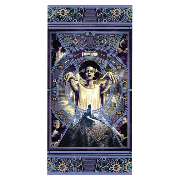 Universal Monsters - The Bride Of Frankenstein Beach / Bath Towel