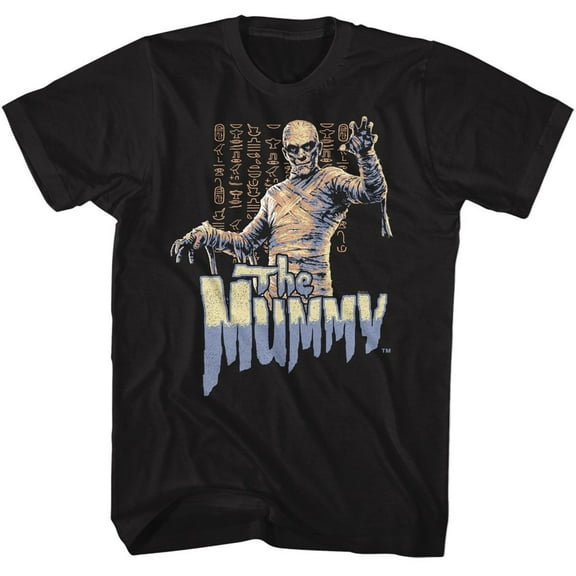Universal Monsters The Mummy Black Adult T-Shirt 6Xl