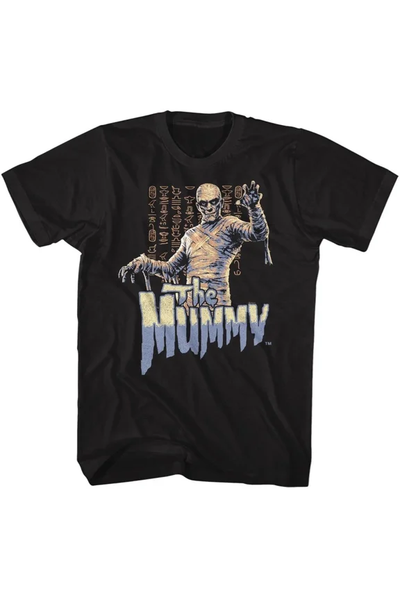 Universal Monsters The Mummy Black Movie Shirt