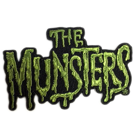 Universal Monsters The Munsters Logo Embroidered Patch