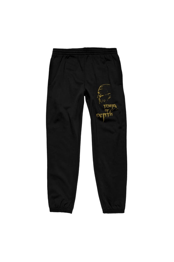 Universal Monsters Tomb Of Horrors Men's Black Jogger Pants-XS
