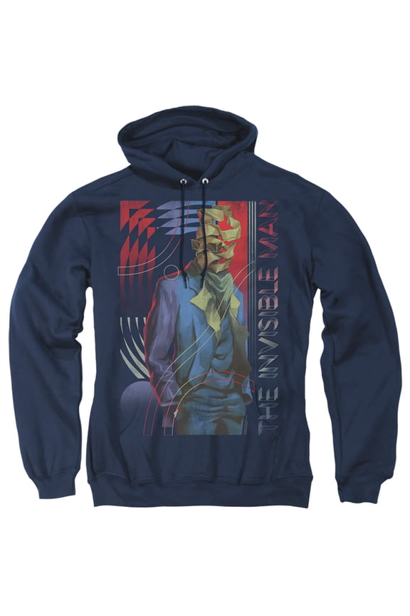 Universal Monsters Unravelling Adult Pullover Hoodie Sweatshirt Navy