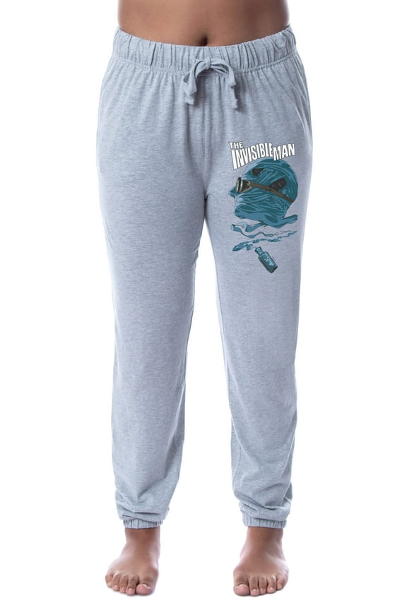 Universal Monsters Womens' The Invisible Man Sleep Jogger Pajama Pants