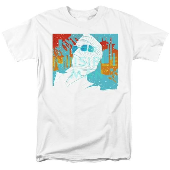 Universal Monsters Wrapped Up S/S Adult 18/1 T-Shirt White