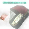 thumbnail image 1 of Universal Mosquito Net for Strollers - Full Coverage Encrypted Mesh, 27x29 Inches, Breathable Polyester Fabric, Includes Storage Bag, 1 of 4