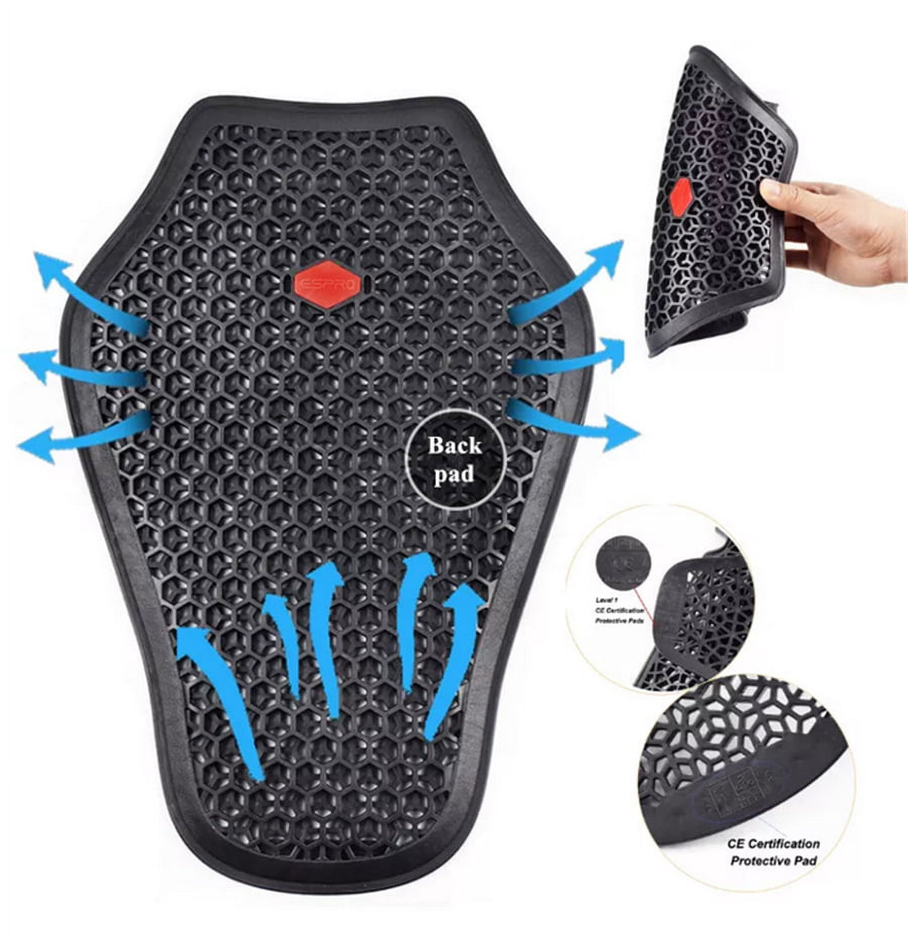 Universal Motorbike Back Pads MotorcycleBack Protector Moto Dorsal ...