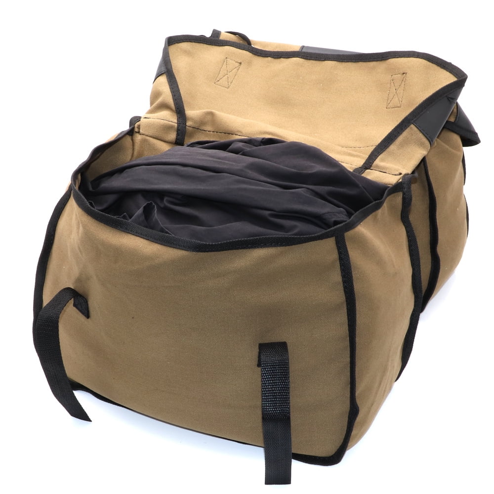Universal Motorbike Saddle Bag Motorcycle Canvas Waterproof Panniers