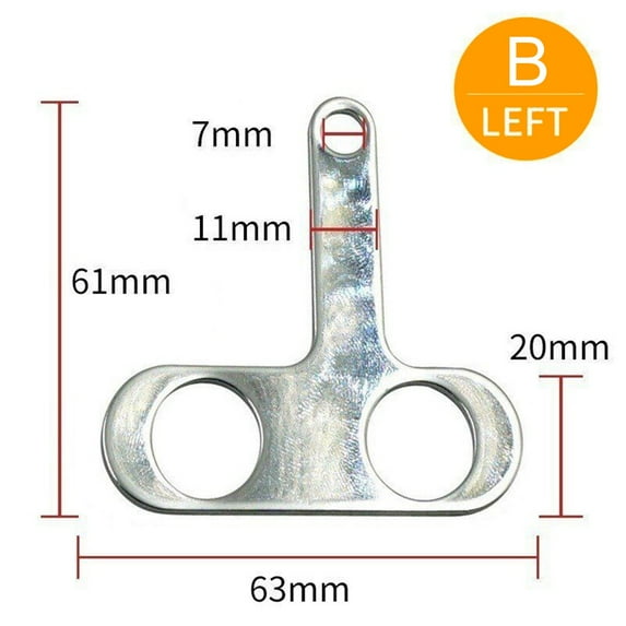 Universal Motorcycle 16mm Stainless Steel Bracket for Waterproof Button Switch