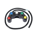 thumbnail image 1 of Universal Motorcycle 7/8" Handlebar Switches Assembly 5 Buttons Plastic, 1 of 5