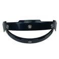 thumbnail image 1 of Universal Motorcycle Adapter For 3 Snap Bubble Visor For Half 3/4 , , With Up Hinge - Black, 1 of 7