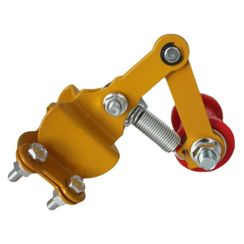 Universal Motorcycle Chain Adjuster Tensioner Guide with Guide Wheels
