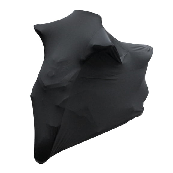 Universal Motorcycle Cover All Weather Protection Heavy Duty Milk Silk Dustproof Elastic Motorcycle Shield Breathable Outdoor UV Blocker Cover