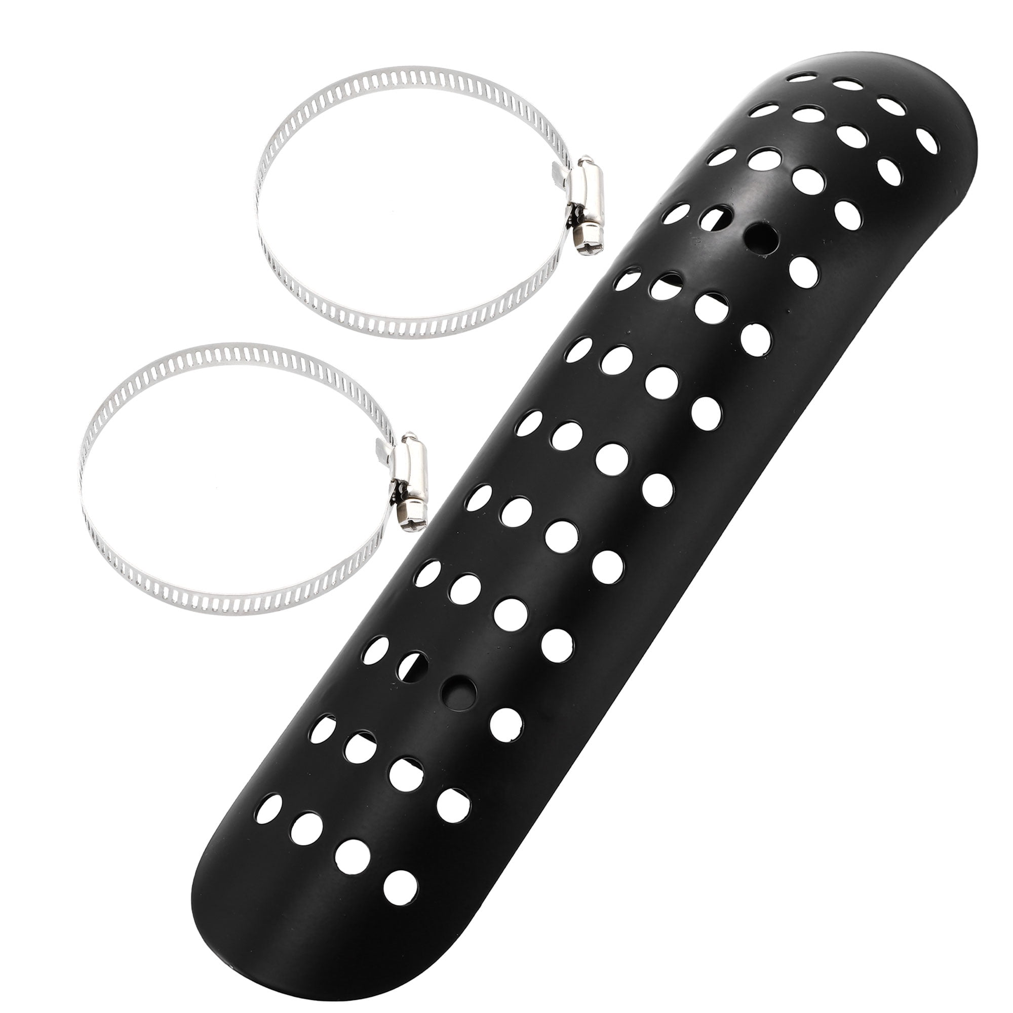 Universal Motorcycle Exhaust Heat Shield Exhaust Hole Heat Muffler