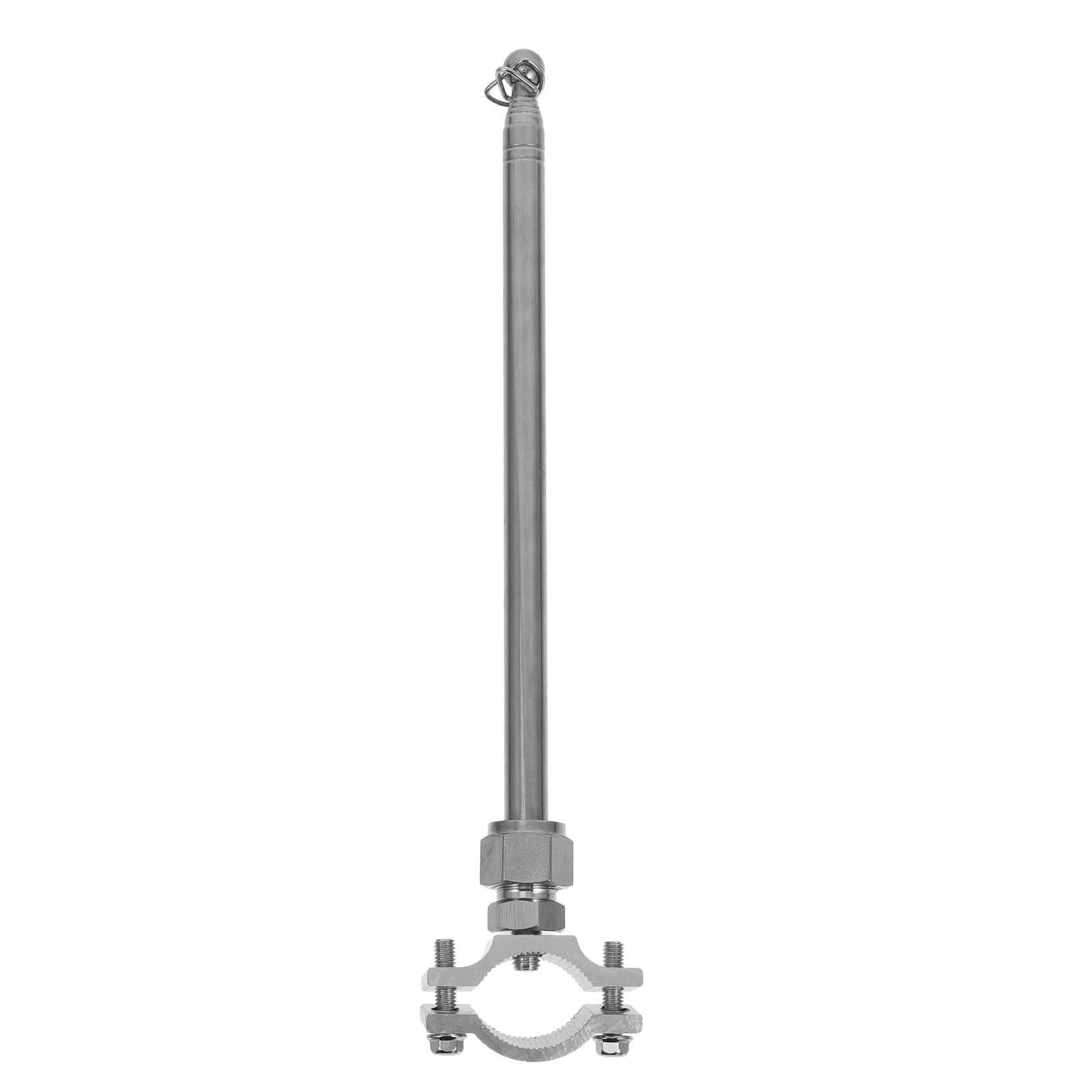 Universal Motorcycle Flagpole Mount Adjustable Stainless Steel Height Safety Flag for Rear Seat for Bike Motorcycle Dirt Bike