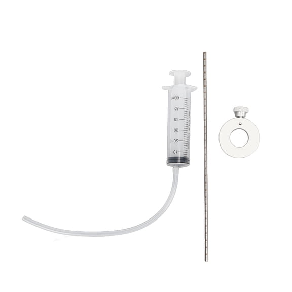 Universal Motorcycle Fork Oil Level Gauge Adjustment Tool - Precise Suspension Tuning for Maintenance and Fluid Draining