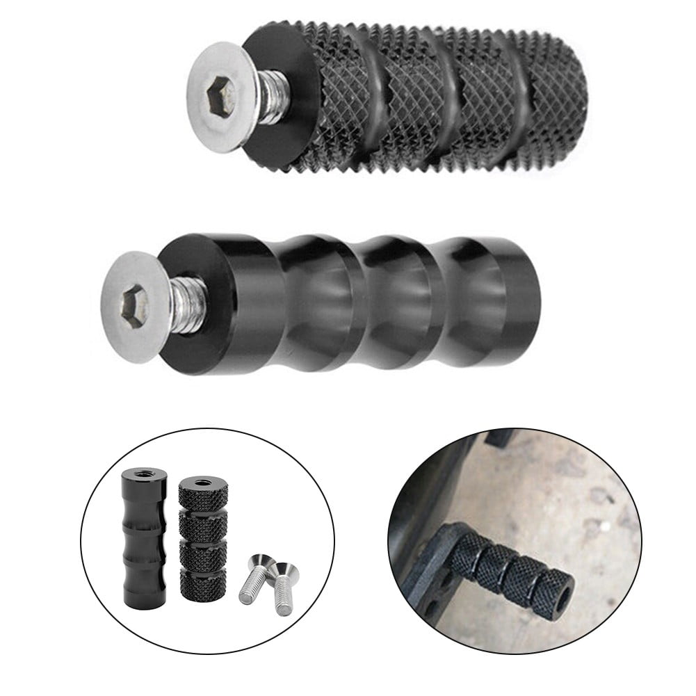 Universal Motorcycle Gear Shift Lever Brake Pedal M6 Footpeg Shifter Footrests