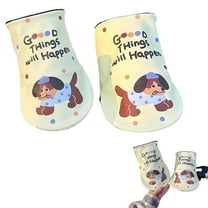 Universal Motorcycle Handlebar Gloves Windproof Snowmobile Handle Bar Muffs Waterproof ATV Hand Muffs Winter Motorbike Hand Warmer Mitts 1 Pair