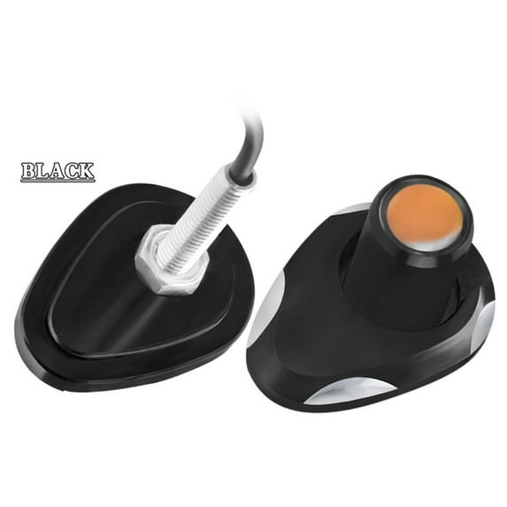 Universal Motorcycle LED Mini Turn Signal Eagle Eye Shape Turn Indicators 2PCS