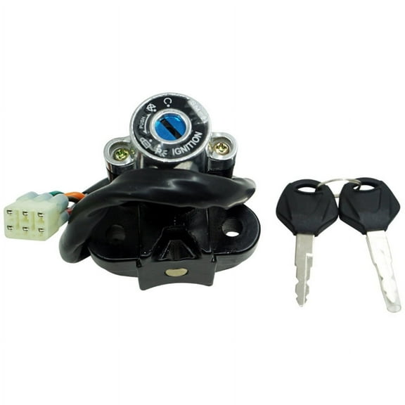 Universal Motorcycle Modified Ignition Key Lock Switch Kit Compatible For Kawasaki Yamaha