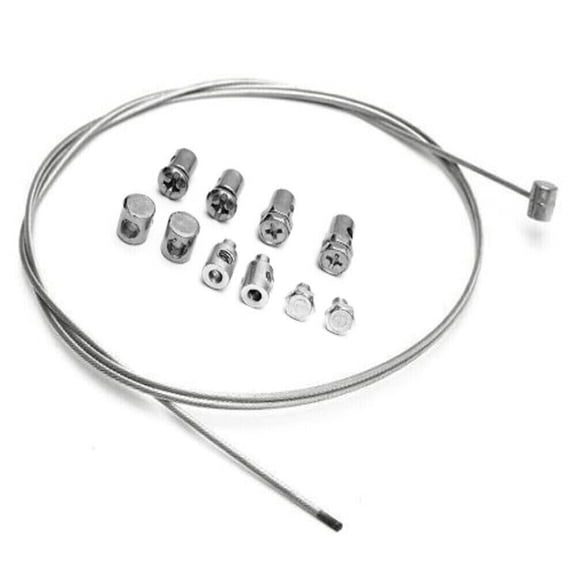 Universal Motorcycle Motorbike Throttle Clutch Brake Emergency Cable Repair Kit Set