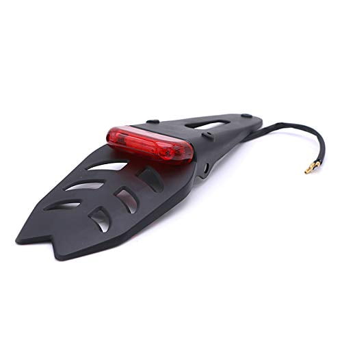 Universal Motorcycle Off-road Dirt Bike LED Rear Fender Running Brake Stop Tail Light Custom