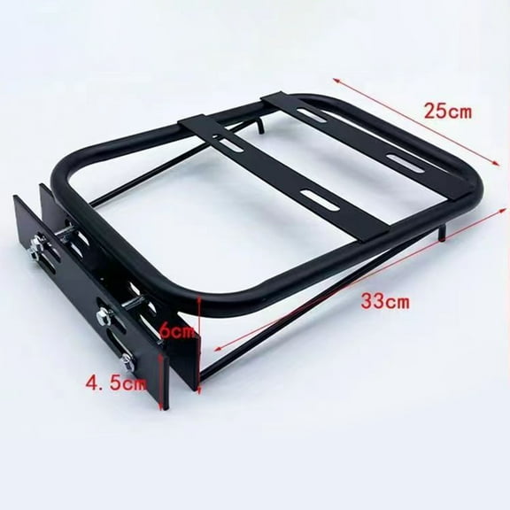 Universal Motorcycle Rear Luggage Rack Support Motorbike Rear Tail Box Carrier Iron Electric bike cargo rack Extension Stand