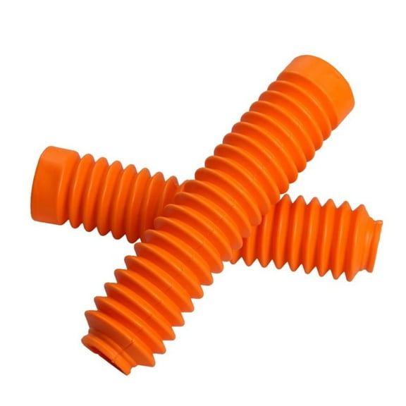 Universal Motorcycle Rubber Protector Front Fork Gaiters Dust Cover Gators Boots Motorbike Shock Absorber Gaiter Covers