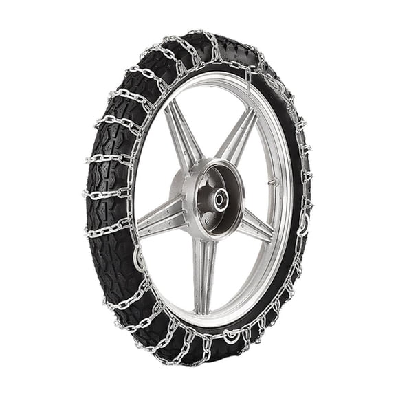 Universal Motorcycle & Scooter skid Chain, 30017 Tire slip, Ice Encrypted & Design Breaking, Snow Bold