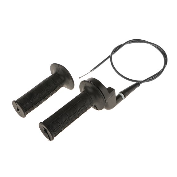 Universal Motorcycle Throttle Black Cable for 7/8 or 22mm Bar Scooter