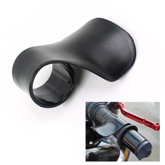 Universal Motorcycle Throttle Control Booster Grip, Labor-Saving Relaxed Hand Operation Design, Anti-Fatigue Comfortable Non-Locking Fit, Handlebar Refueling Aid For Most Motorcycles Scooters