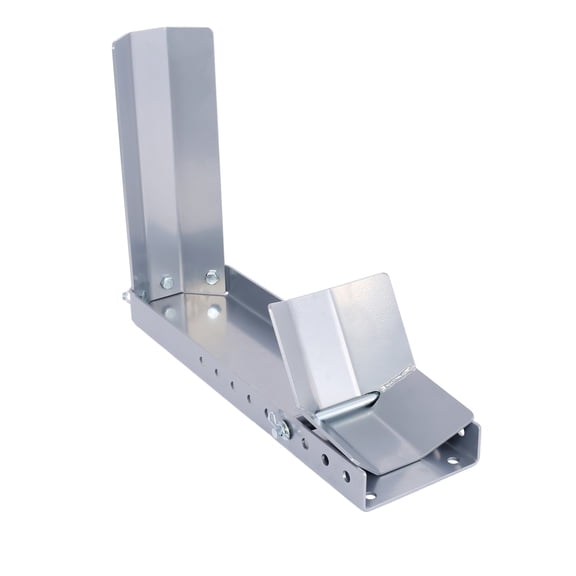 Universal Motorcycle Wheel Chock Adjustable Stand - Trailer Stopper Cradle Holder for 8"-24" Standard Motorcycle Bike Front Wheels
