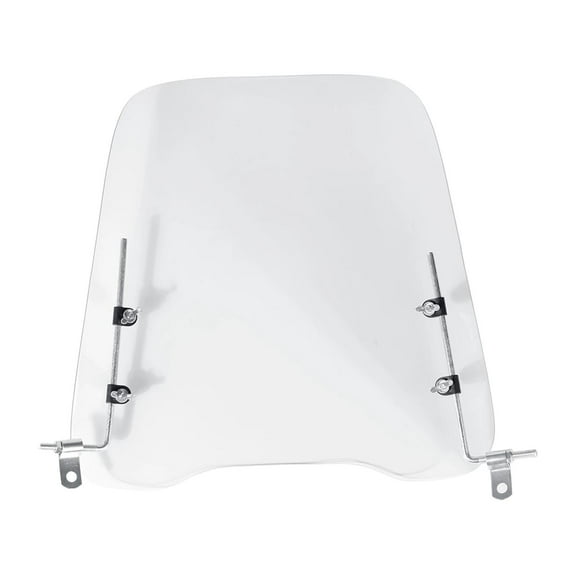 Universal Motorcycle Windscreen Motor Parts Scratch Screen PC Windshield Motorbike Windshield Extension Spoiler Fit for Scooter