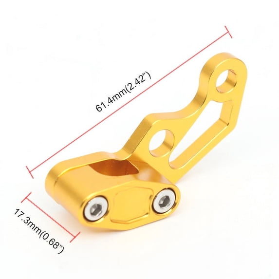 Universal Motorcycles Brake Cable Clip, Motorcycle Oil Pipe Cable Clip Replacement Aluminum Alloy Brake Cable Tube Line Clamps Modified Parts