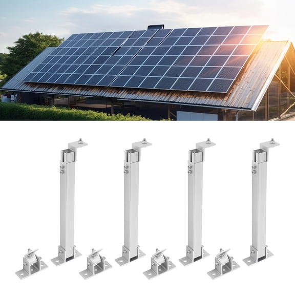 Universal Mount Brackets for Solar Panels, 4pcs Adjustable Solar Panel Mounting Brackets, Solar Panel Bracket