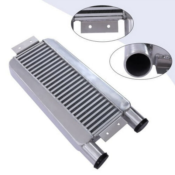Universal Mount Intercooler 24.25"X11.5"X3" 2.5" Inlet & Outlet One Side