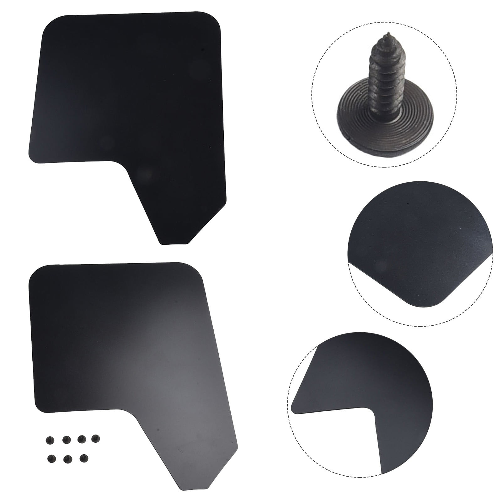 Universal Mud Flaps Mudflaps Splash Guards Flares Front Rear For Car