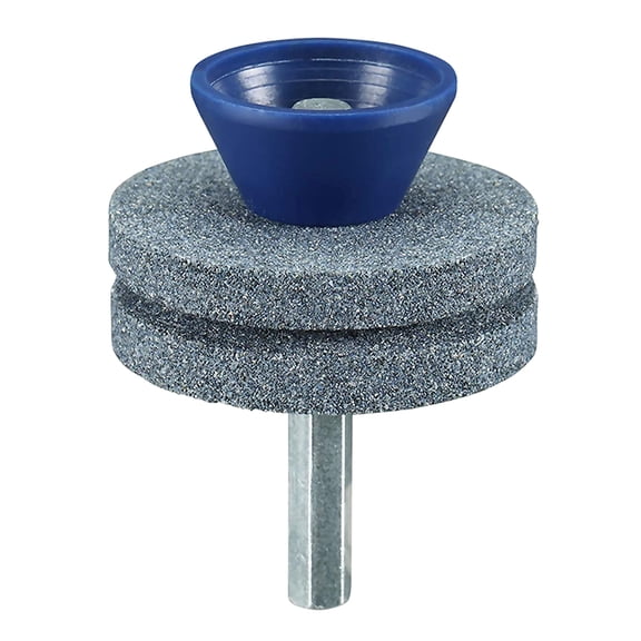 Universal Multi-Sharp Rotary Double Layer Lawn Mower Blade Sharpener for Power Drill and Hand Drill Double Layer