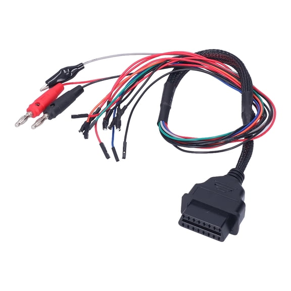 Universal Multiboot Tricore Cable ECU Bench Pinout OBD2 Connector Wire - Heavy Duty ABS Car Diagnostic Adapter for MPPS V18 and MPPS V21 (14 x 12 inches / 35.6 x 30.5 cm)