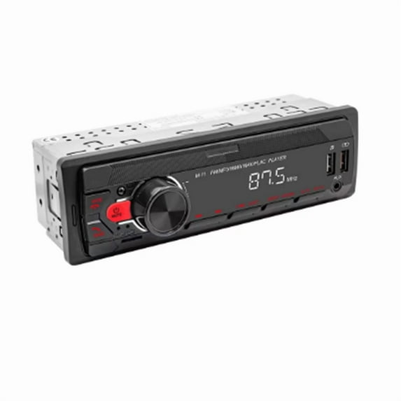 Universal Multimedia Player for Car, 1 Din MP3 Car Radio, Audio Stereo, Bluetooth, Automotive, Colorful Buttons, 1 Din