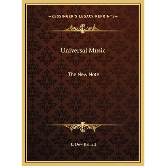 Universal Music : The New Note (Hardcover)