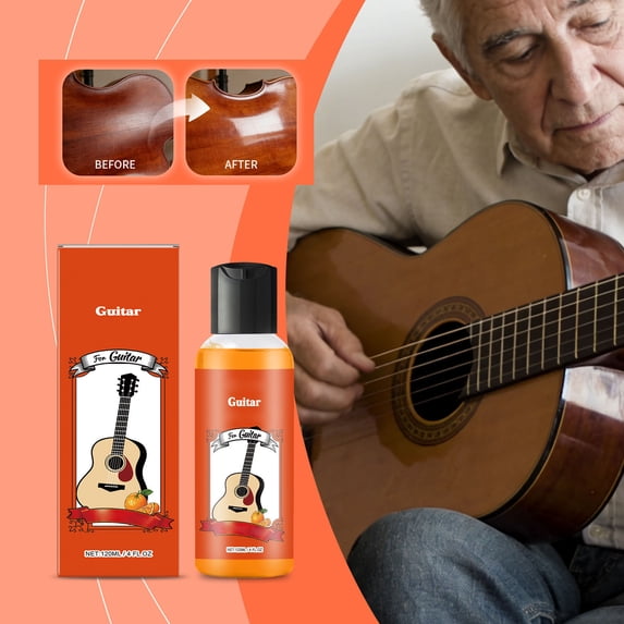 Universal Musical Instrument Care Oil, 120ml Fast-Drying Nourishing Polishing Oil for Guitar, Piano, Violin, and Erhu