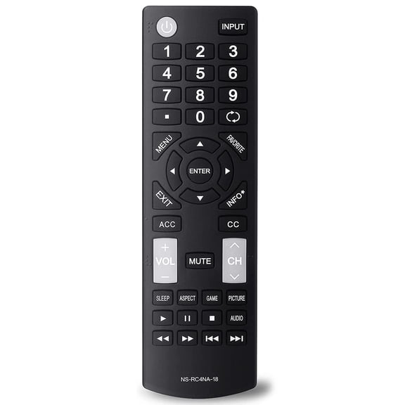 Universal NS-RC4NA-18 NS-32D311NA17 Replacement Remote Control for Insignia LED LCD HDTV
